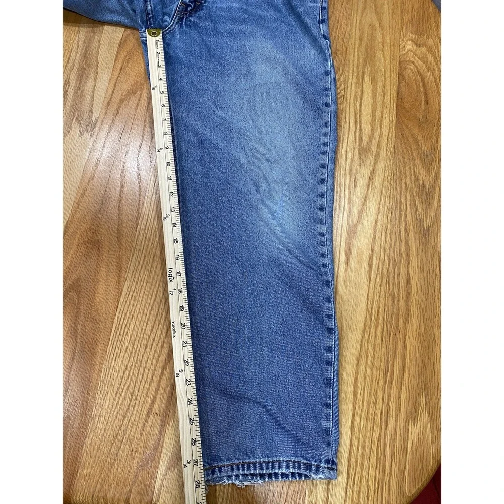 Levi's 550 Jeans Mens 38x30 Blue‎ Denim Medium Wash Straight Leg Relaxed Dadcore